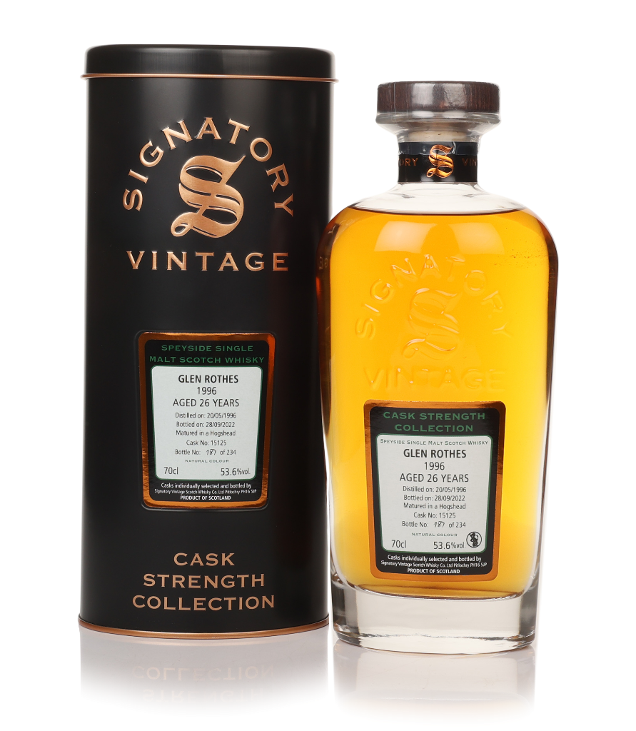 The Glenrothes 26 Year Old 1996 (cask 15125) - Cask Strength Collection (Signatory) 70cl product image