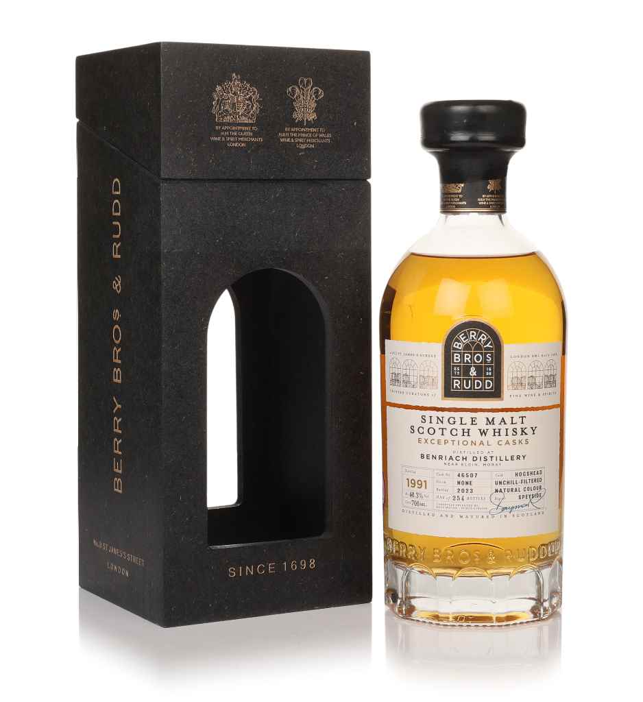 Benriach 1991 (bottled 2023) (cask 46507) - Exceptional Casks (Berry Bros. & Rudd) 70cl product image
