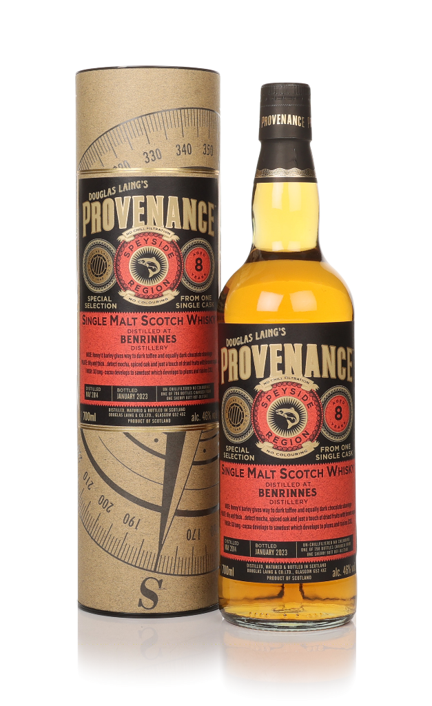 Benrinnes 8 Year Old 2014 (cask 17040) - Provenance (Douglas Laing) 70cl product image