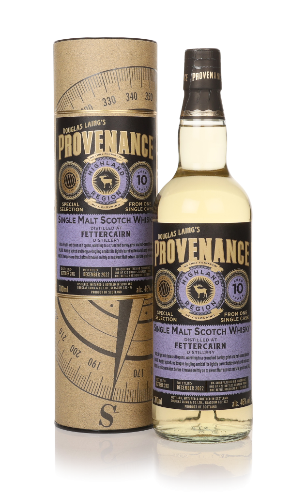 Fettercairn 10 Year Old 2012 (cask 16916) - Provenance (Douglas Laing) 70cl product image