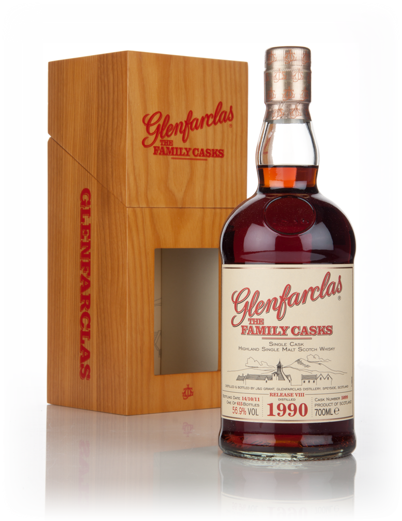 Glenfarclas 1990 Family Cask Release VIII 70cl product image