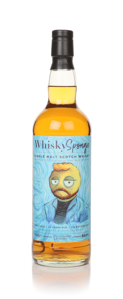 Glen Spey 32 Year Old 1989 - Edition No.80 (Whisky Sponge & Decadent Drinks) 70cl product image