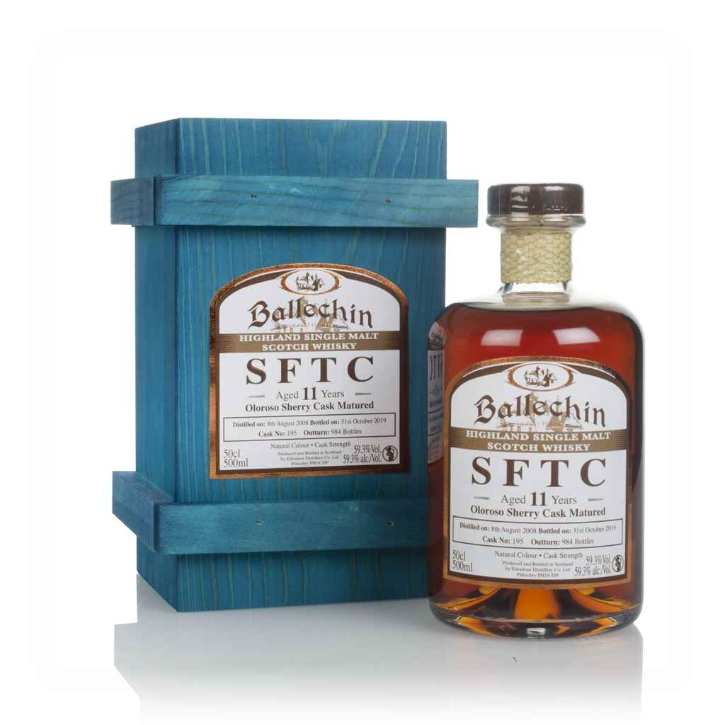 Ballechin 11 Year Old 2008 (cask 195) - Straight From The Cask 50cl product image