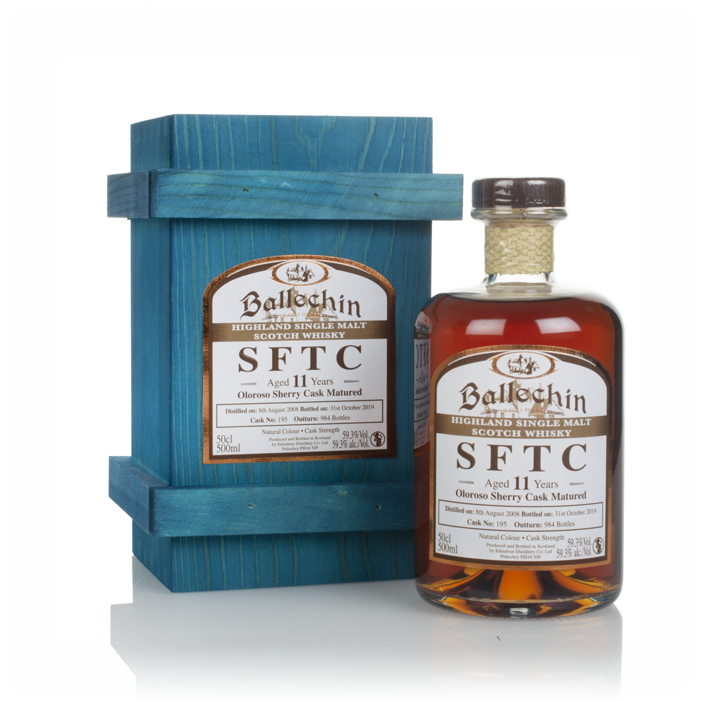 Ballechin 11 Year Old 2008 (cask 195) - Straight From The Cask 50cl product image