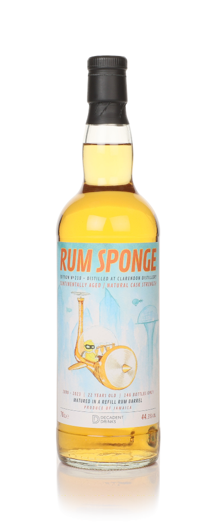 Clarendon 22 Year Old 2000 - Rum Sponge Edition No.21B (Decadent Drinks) 70cl product image