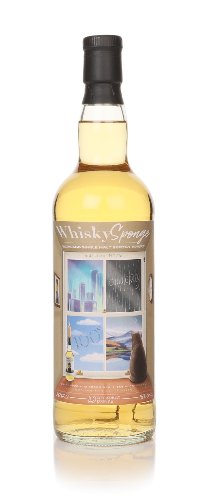 Candlekitty 12 Year Old 2010 - Whisky Sponge Edition No.78 (Decadent Drinks) 70cl product image