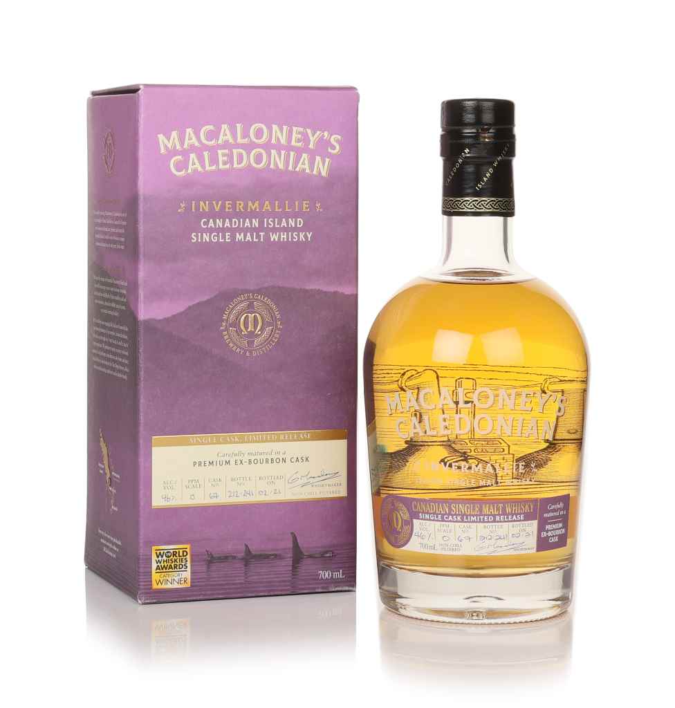 Macaloney’s Caledonian (cask 67) - Invermallie Ex-Bourbon Cask 70cl product image