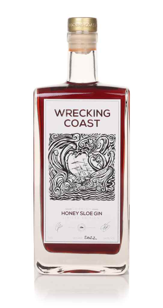 The Wrecking Coast Honey Sloe Gin (2022 Release) 50cl product image
