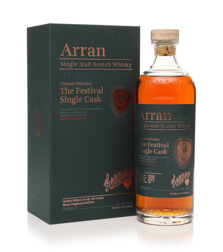 Arran Malt & Music Festival 2022 - 12 Year Old 2009 (cask 847) 70cl product image