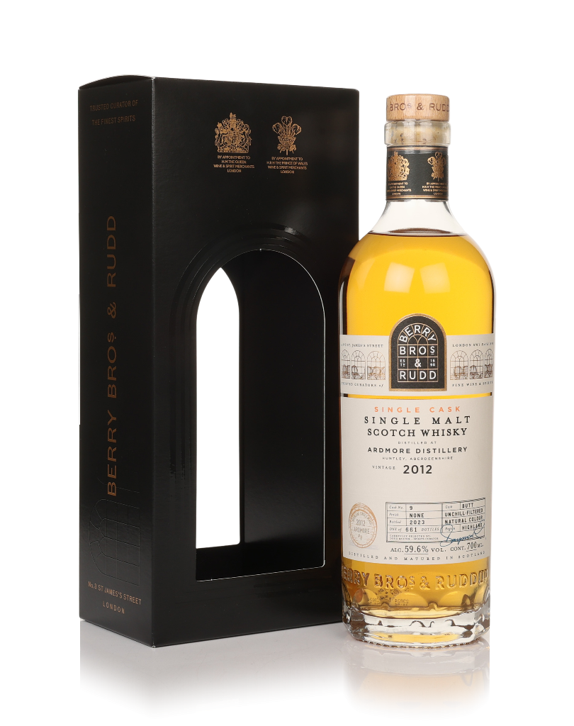 Ardmore 2012 (bottled 2023) (cask 9) - Berry Bros. & Rudd 70cl product image