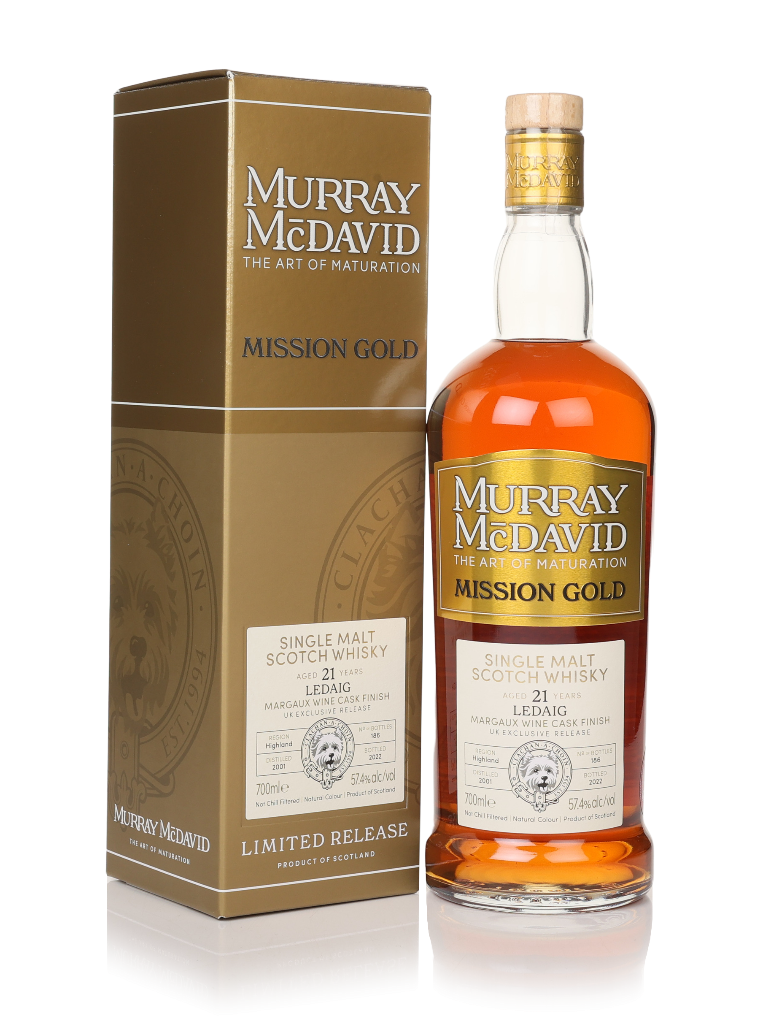 Ledaig 21 Year Old 2001 - Mission Gold (Murray McDavid) 70cl product image