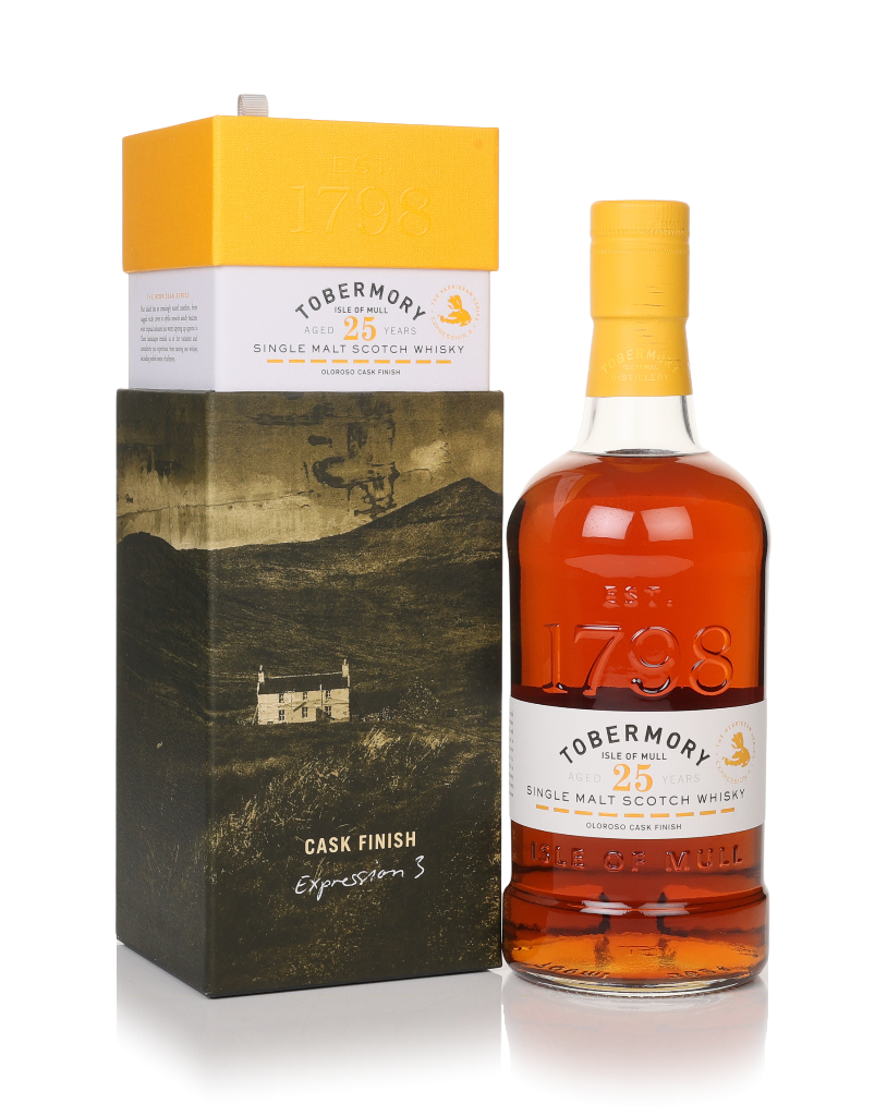 Tobermory 25 Year Old Oloroso Sherry Cask Finish (Croft) 70cl product image