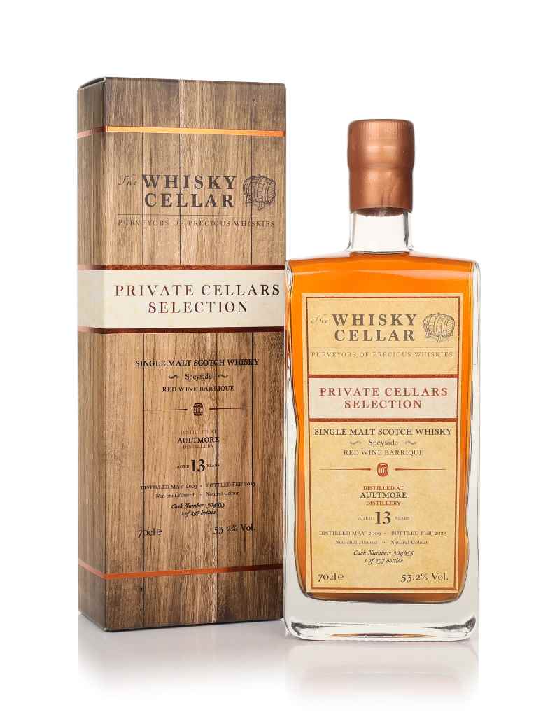 Aultmore 13 Year Old 2009 (cask 304855) - The Whisky Cellar 70cl product image