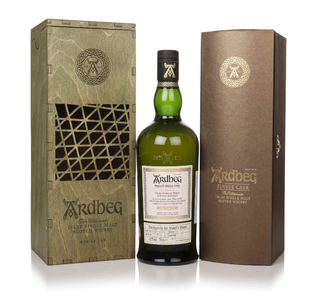 Ardbeg 20 Year Old 2001 (cask 346) - Angel's Share 70cl product image