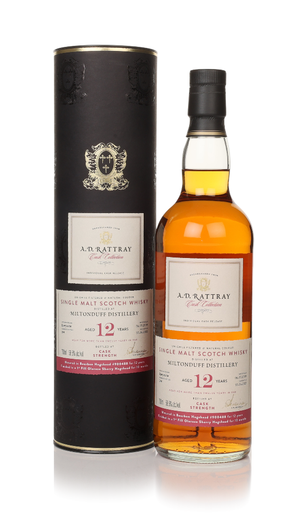 Miltonduff 12 Year Old 2009 (cask 90048) - Cask Collection (A.D. Rattray) 70cl product image