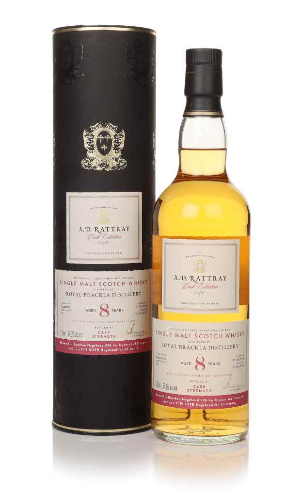 Royal Brackla 8 Year Old 2014 (cask 26) - Cask Collection (A.D. Rattray) 70cl product image