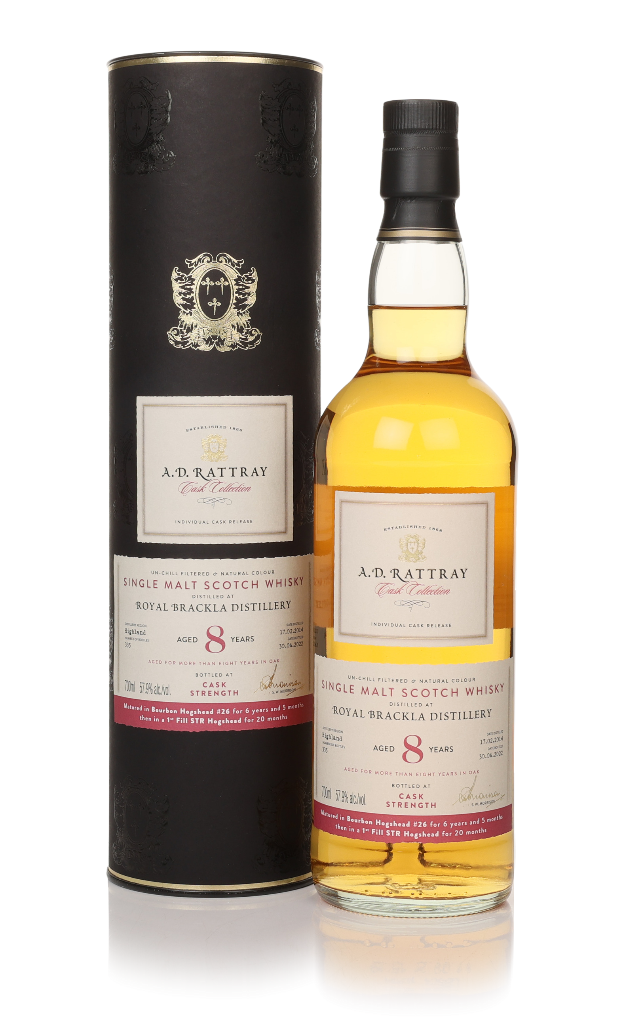 Royal Brackla 8 Year Old 2014 (cask 26) - Cask Collection (A.D. Rattray) 70cl product image