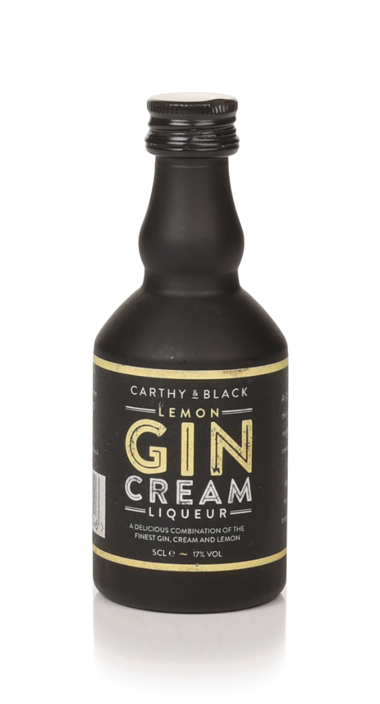 Carthy & Black Gin Cream Liqueur Miniature (50ml) 5cl product image