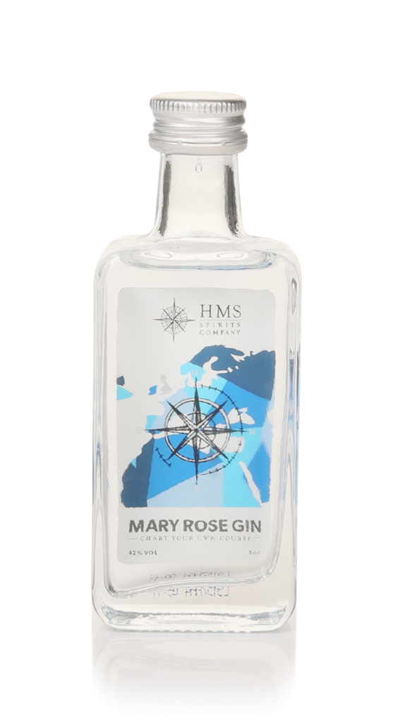 HMS Spirits Mary Rose Gin Miniature (50ml) 5cl product image