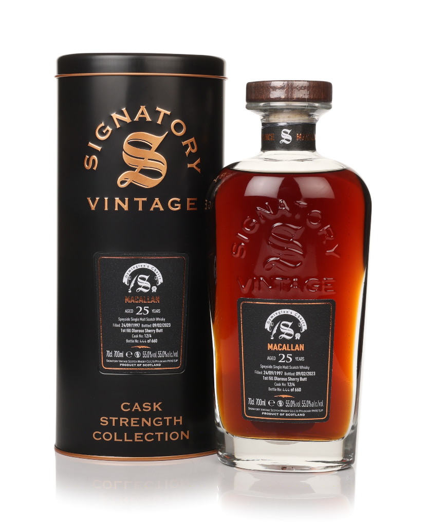Macallan 25 Year Old 1997 (cask 12/4) - Cask Strength Collection (Signatory) 70cl product image