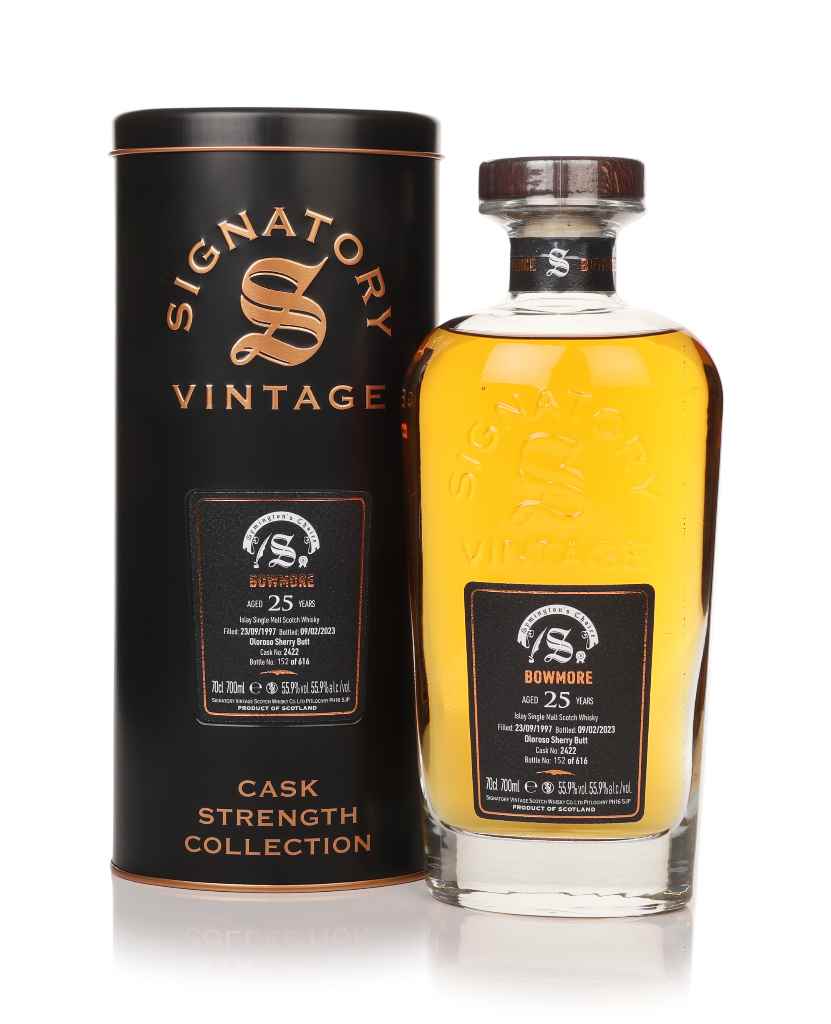 Bowmore 25 Year Old 1997 (cask 2422) - Cask Strength Collection (Signatory) 70cl product image