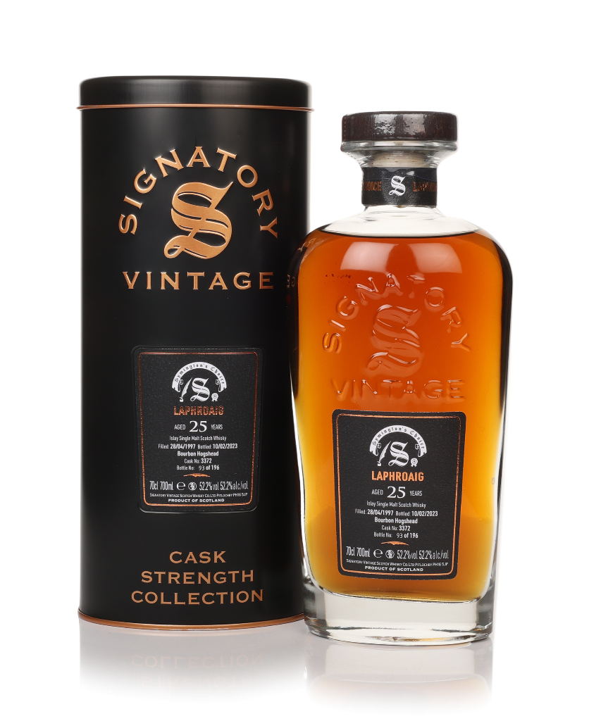 Laphroaig 25 Year Old 1997 (cask 3372) - Cask Strength Collection (Signatory) 70cl product image