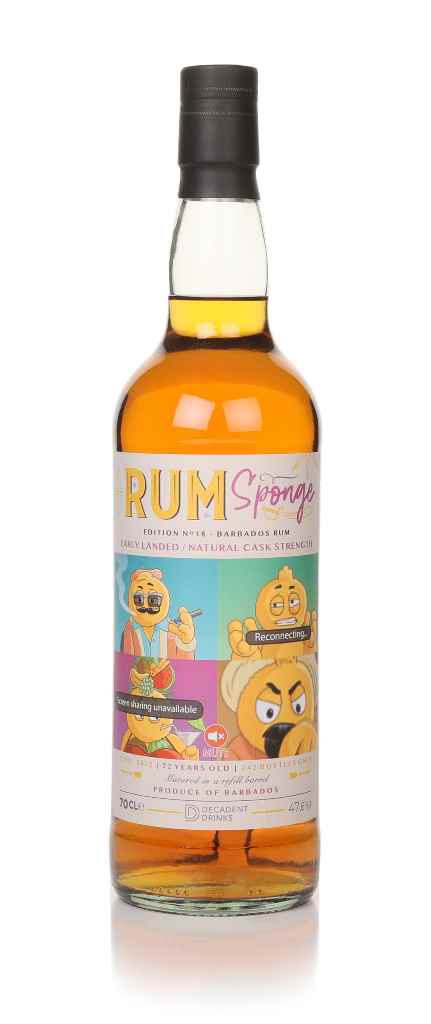 Barbados 22 Year Old 2000 - Rum Sponge Edition No.18 (Decadent Drinks) 70cl product image