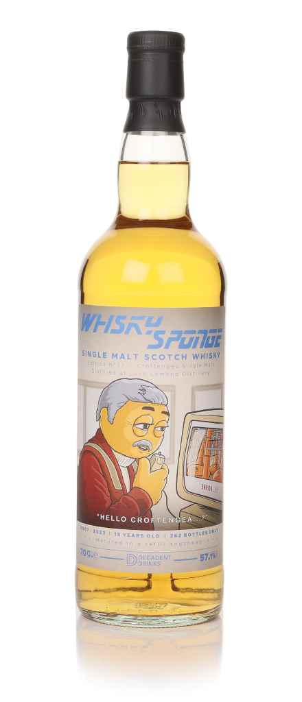 Croftengea 15 Year Old 2007 - Edition No.77 (Whisky Sponge & Decadent Drinks) 70cl product image