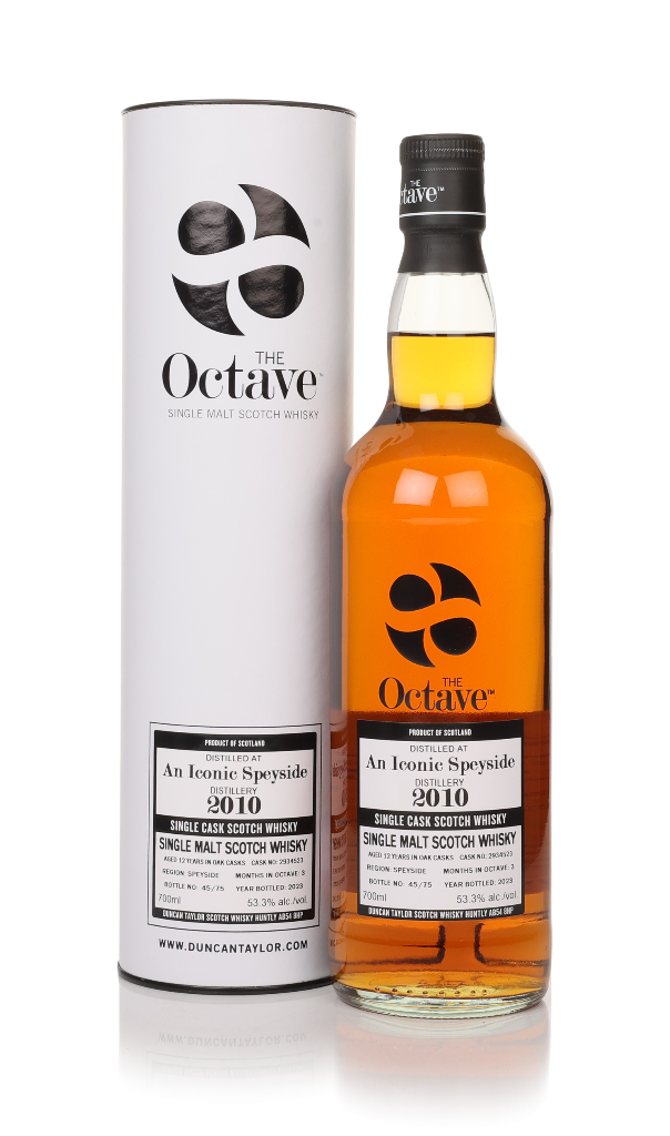 An Iconic Speyside 12 Year Old 2010 (cask 2934523) - The Octave (Duncan Taylor) 70cl product image