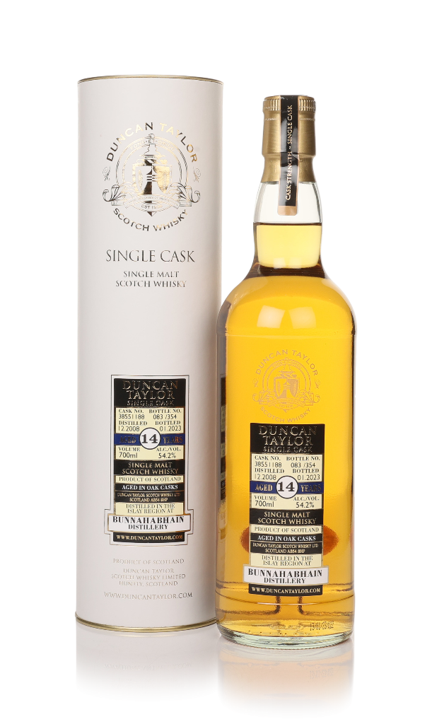 Bunnahabhain 14 Year Old 2008 (cask 38551188) - (Duncan Taylor) 70cl product image