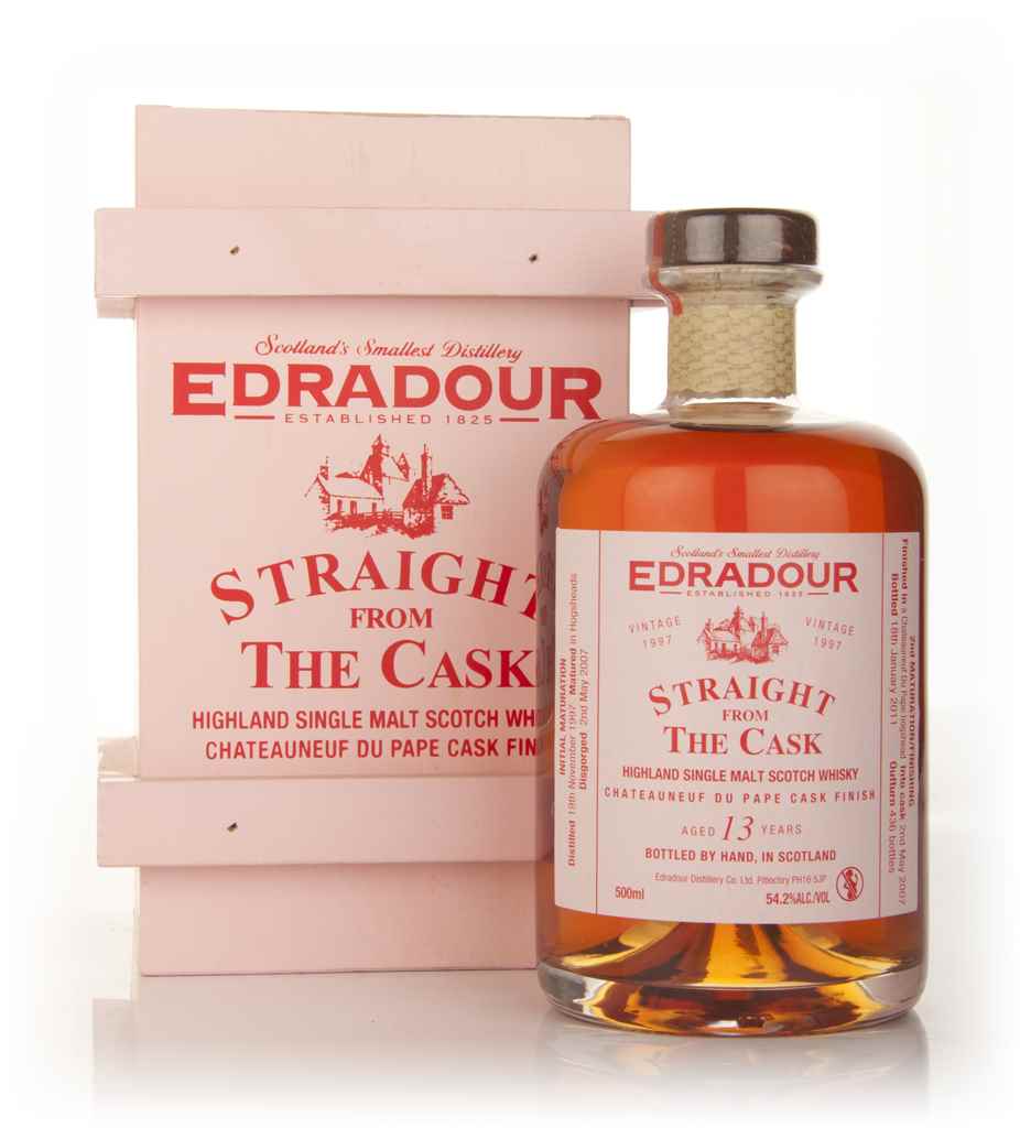 Edradour 13 Year Old 1997 Châteauneuf-du-Pape Cask Finish - Straight from the Cask 54.2% 50cl product image