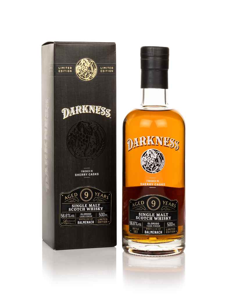 Balmenach 9 Year Old Oloroso Cask Finish (Darkness) 50cl product image