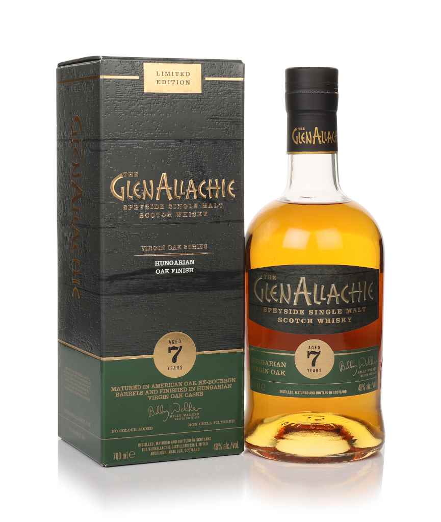 GlenAllachie 7 Year Old Hungarian Oak Finish 70cl product image