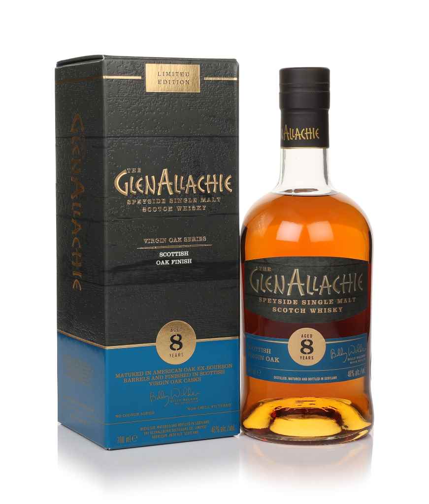 GlenAllachie 8 Year Old Scottish Oak Finish 70cl product image