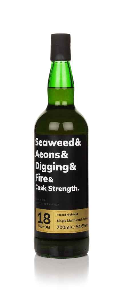 Seaweed & Aeons & Digging & Fire & Cask Strength 18 Year Old (Batch 01) 70cl product image
