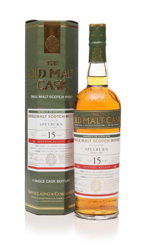 Speyburn 15 Year Old 2007 (cask 19721) - Old Malt Cask (Hunter Laing) 70cl product image