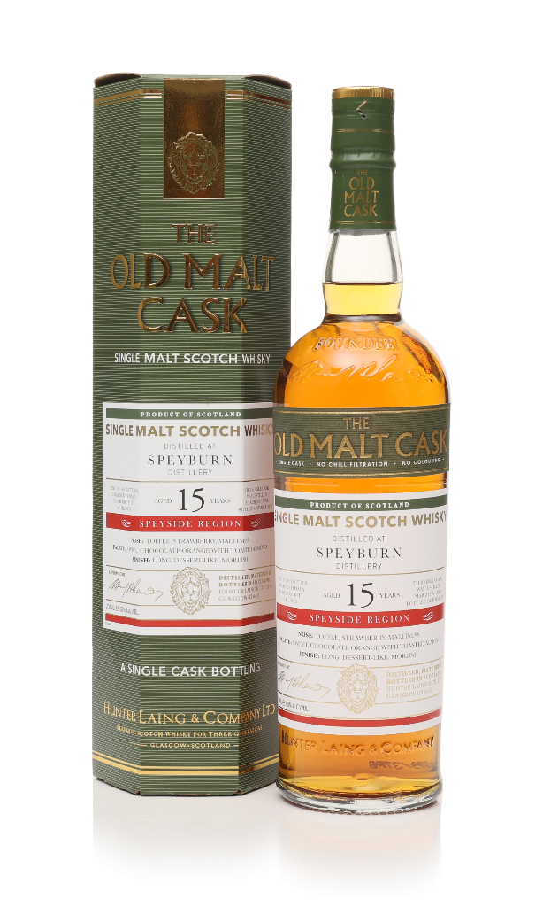Speyburn 15 Year Old 2007 (cask 19721) - Old Malt Cask (Hunter Laing) 70cl product image