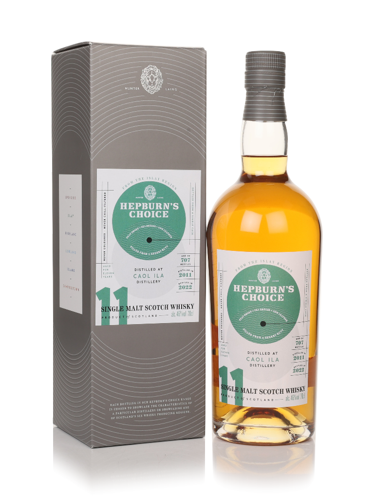 Caol Ila 11 Year Old 2011 - Hepburn's Choice 70cl product image