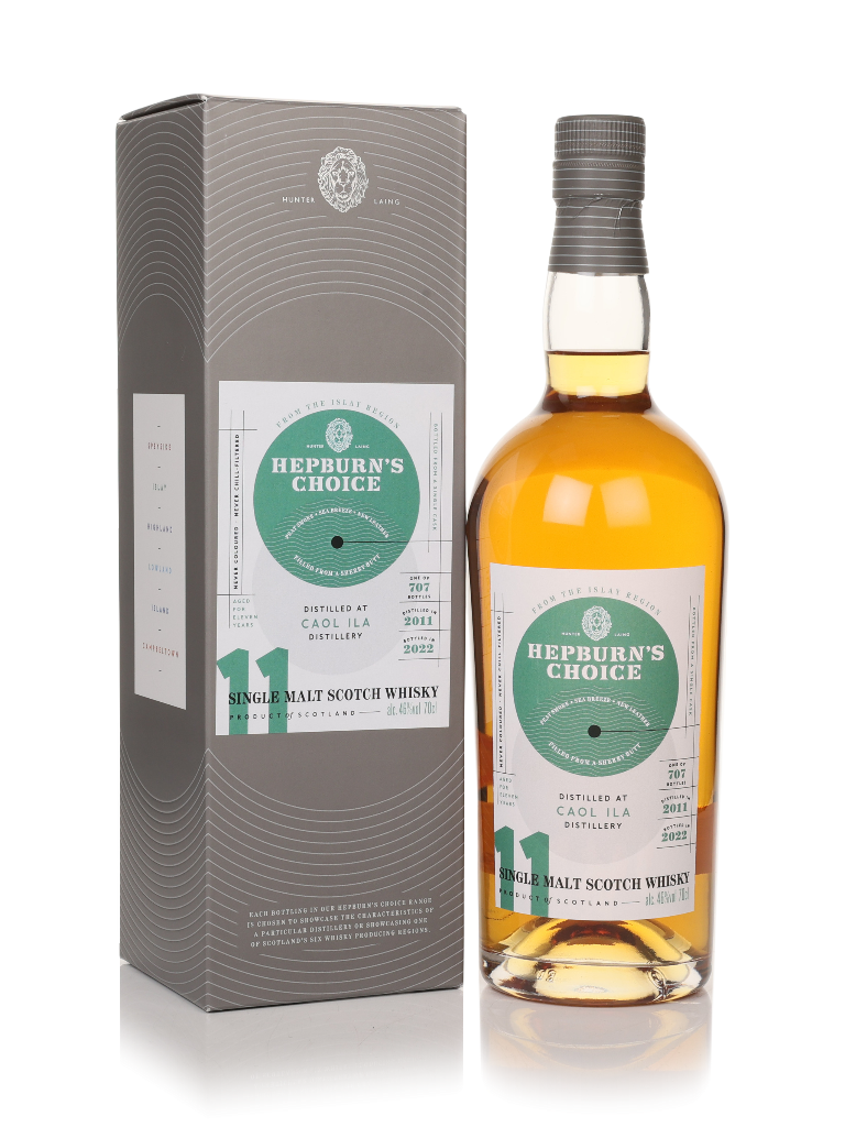 Caol Ila 11 Year Old 2011 - Hepburn's Choice 70cl product image