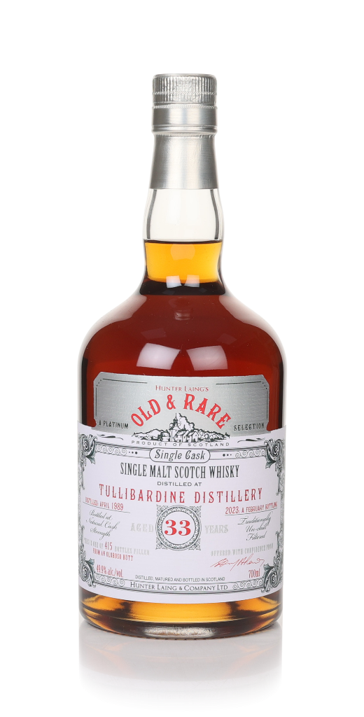 Tullibardine 33 Year Old 1989 - Old & Rare Platinum (Hunter Laing) 70cl product image