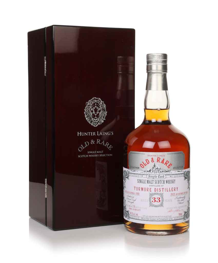 Tormore 33 Year Old 1988 - Old & Rare Platinum (Hunter Laing) 70cl product image