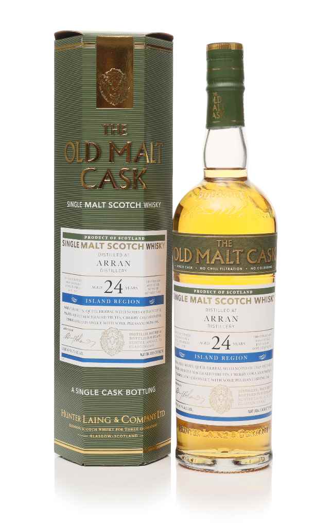 Arran 24 Year Old 1998 (cask 19620) - Old Malt Cask (Hunter Laing) 70cl product image