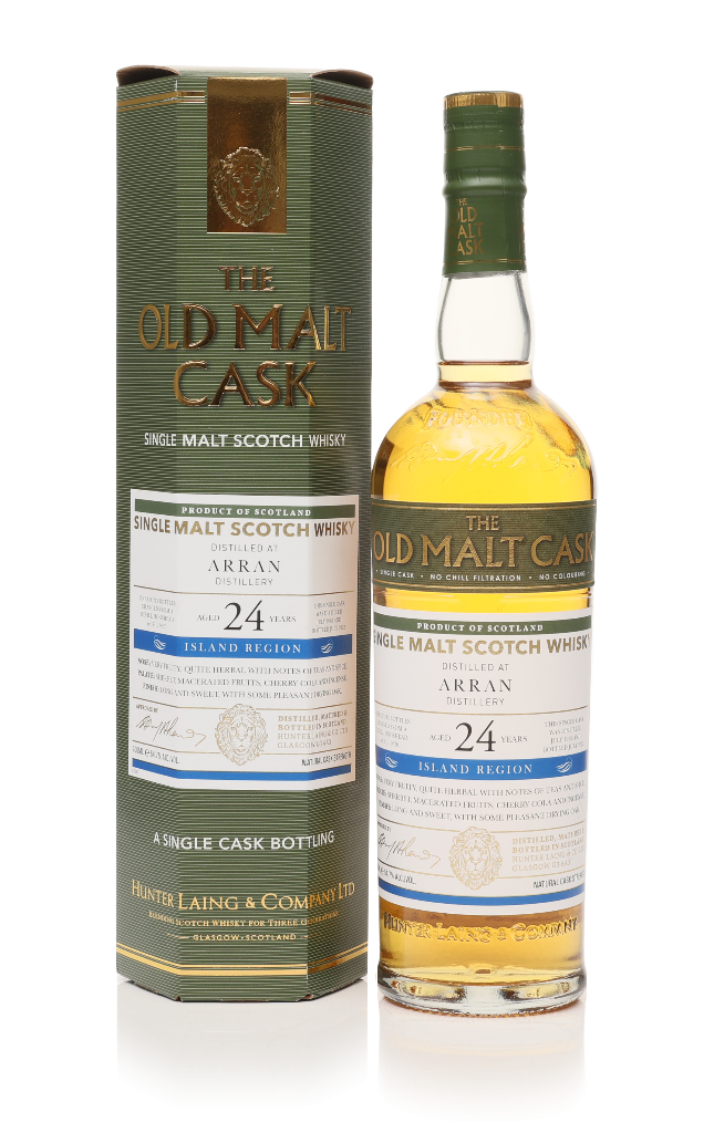Arran 24 Year Old 1998 (cask 19620) - Old Malt Cask (Hunter Laing) 70cl product image