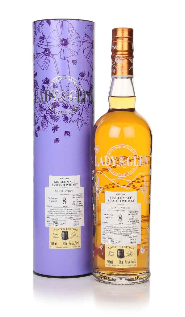 Blair Athol 8 Year Old 2014 (cask 312607) - Lady of the Glen (Hannah Whisky Merchants) 70cl product image