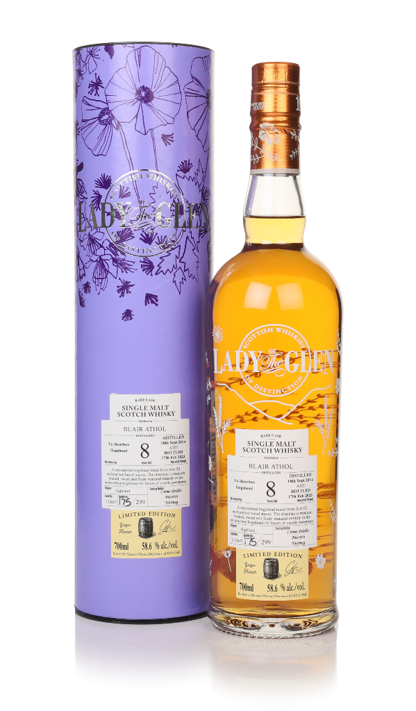 Blair Athol 8 Year Old 2014 (cask 312607) - Lady of the Glen (Hannah Whisky Merchants) 70cl product image