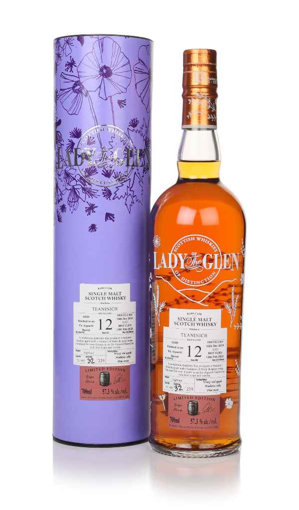 Teaninich 12 Year Old 2010 (cask 721589) - Lady of the Glen (Hannah Whisky Merchants) 70cl product image