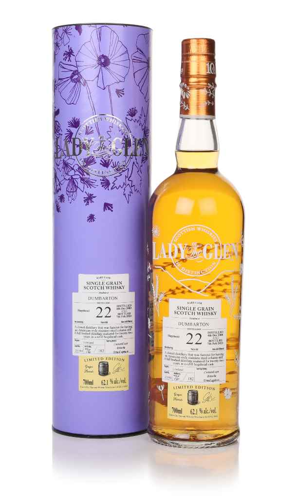 Dumbarton 22 Year Old 2000 (cask 211903) - Lady of the Glen (Hannah Whisky Merchants) 70cl product image