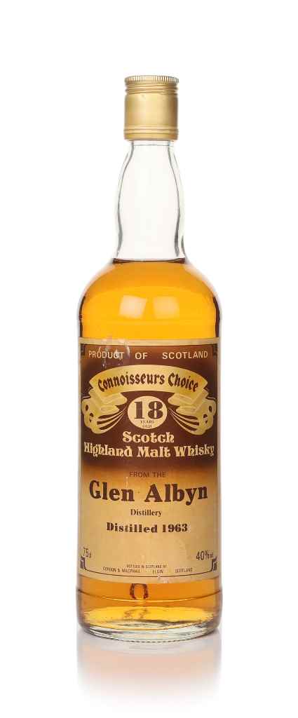 Glen Albyn 18 Year Old 1963 - Connoisseurs Choice (Gordon & MacPhail) 75cl product image