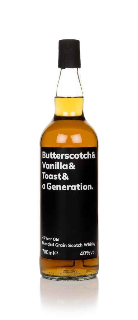 Butterscotch & Vanilla & Toast & A Generation 45 Year Old 70cl product image