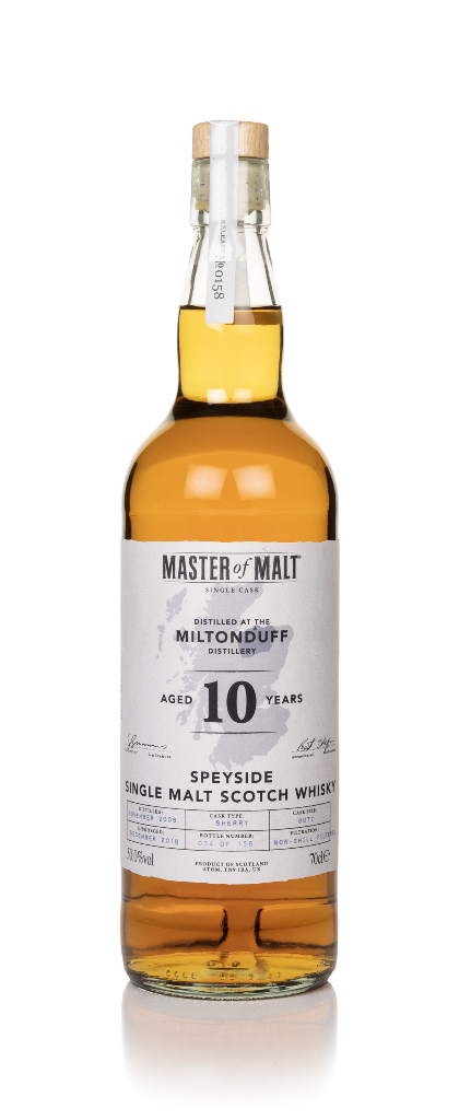 Miltonduff 10 Year Old 2008 Single Cask (Master of Malt) 70cl product image